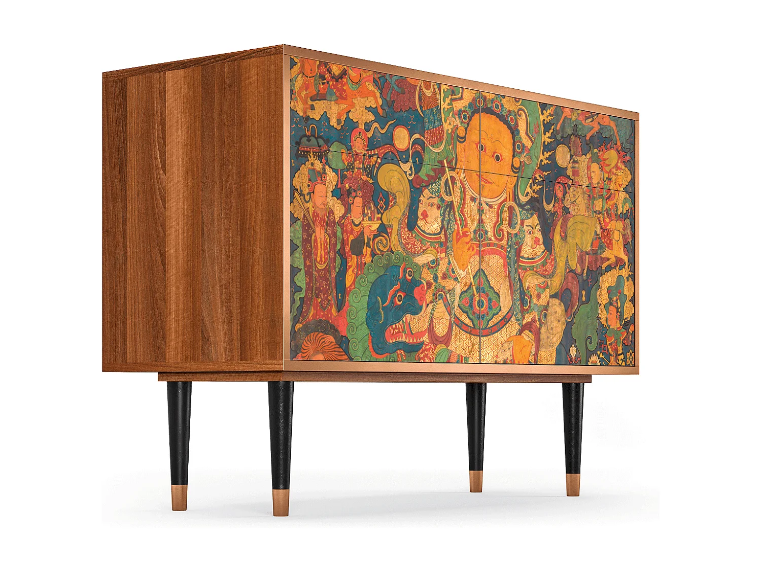 Buffet - 115x85x48 cm - BS4 - God by Vaisravana , Noyer