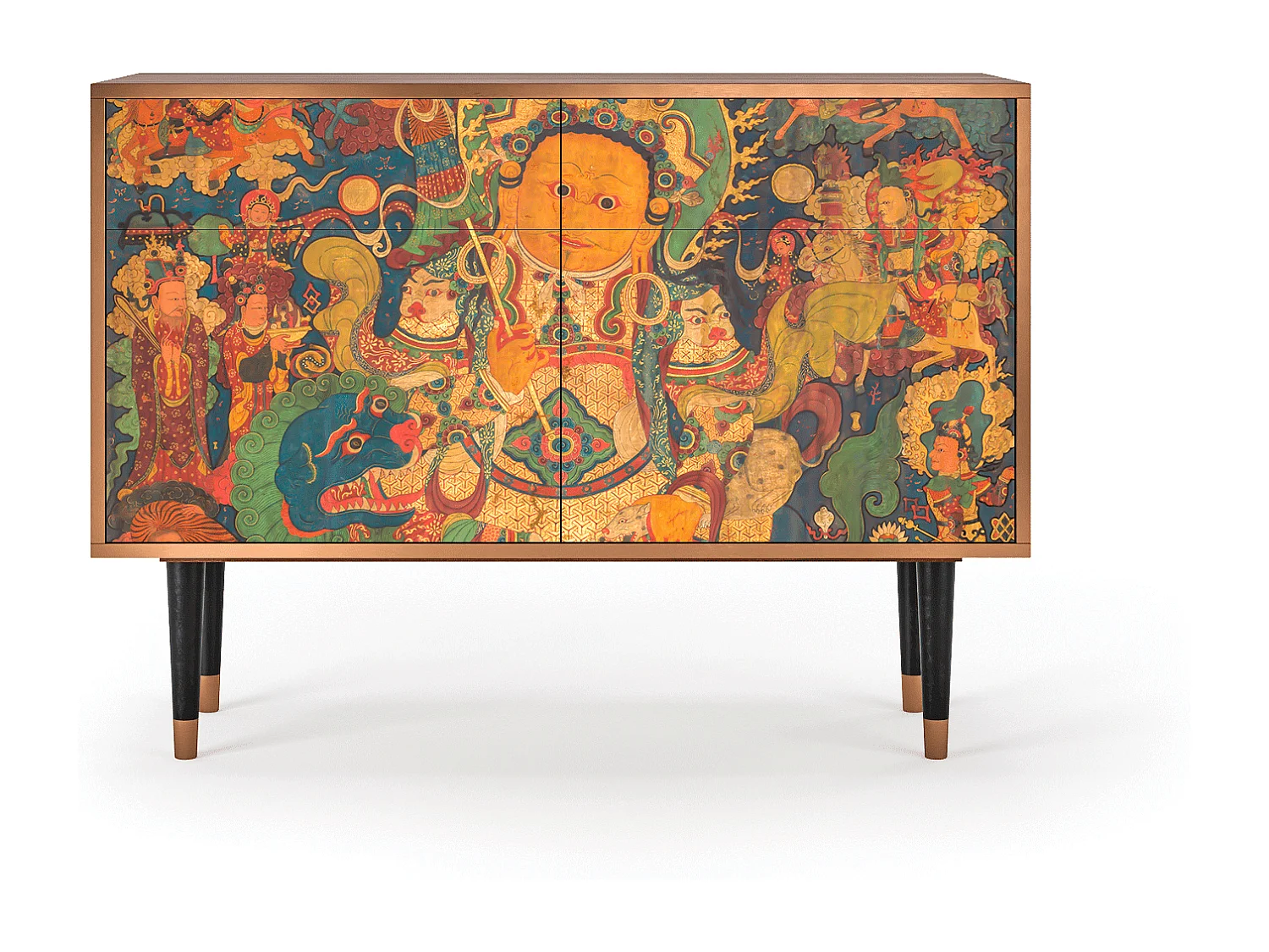 Credenza - 115x85x48 cm - BS4 - God by Vaisravana , Noce