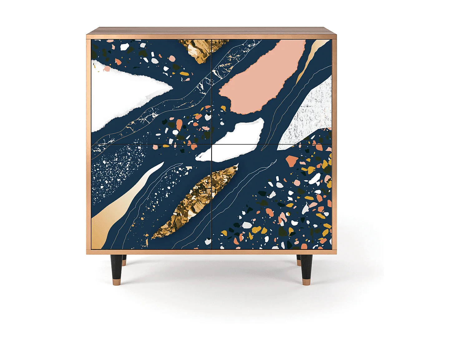 Buffet - 94x96x48 cm - BS3 - Nude Iceberg, Noyer