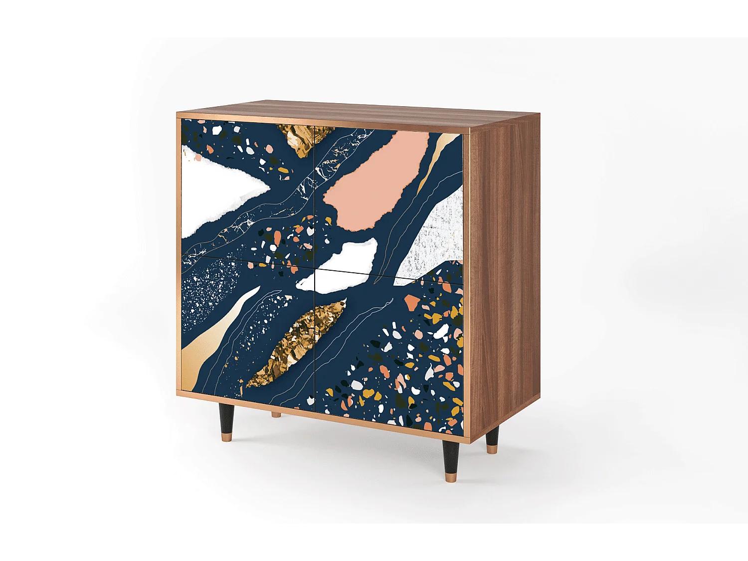 Buffet - 94x96x48 cm - BS3 - Nude Iceberg, Noyer