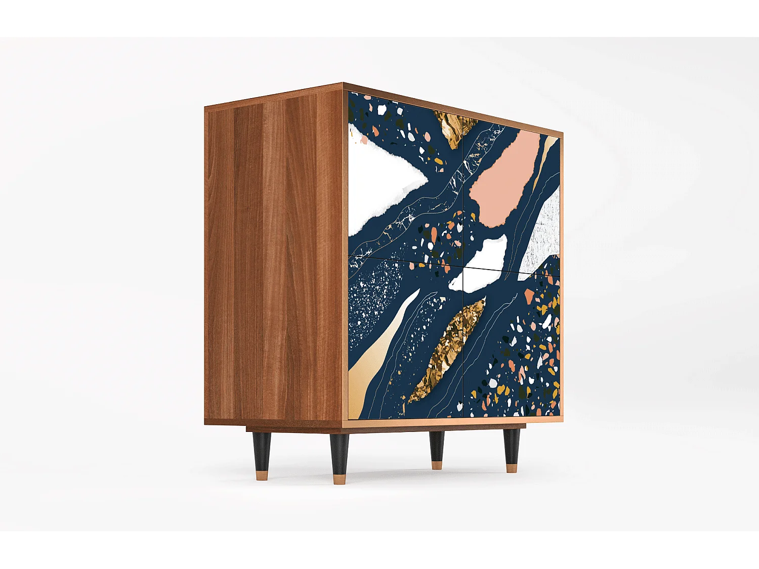 Buffet - 94x96x48 cm - BS3 - Nude Iceberg, Noyer