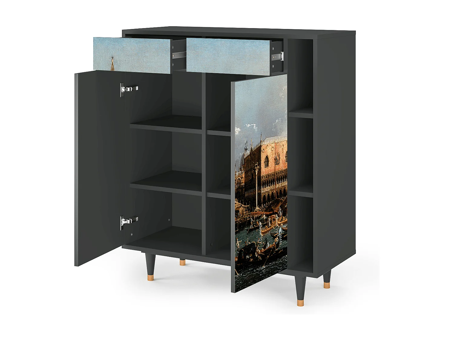 Buffet - 96х110х41 cm - BS6 - The Bucintoro, Anthracite