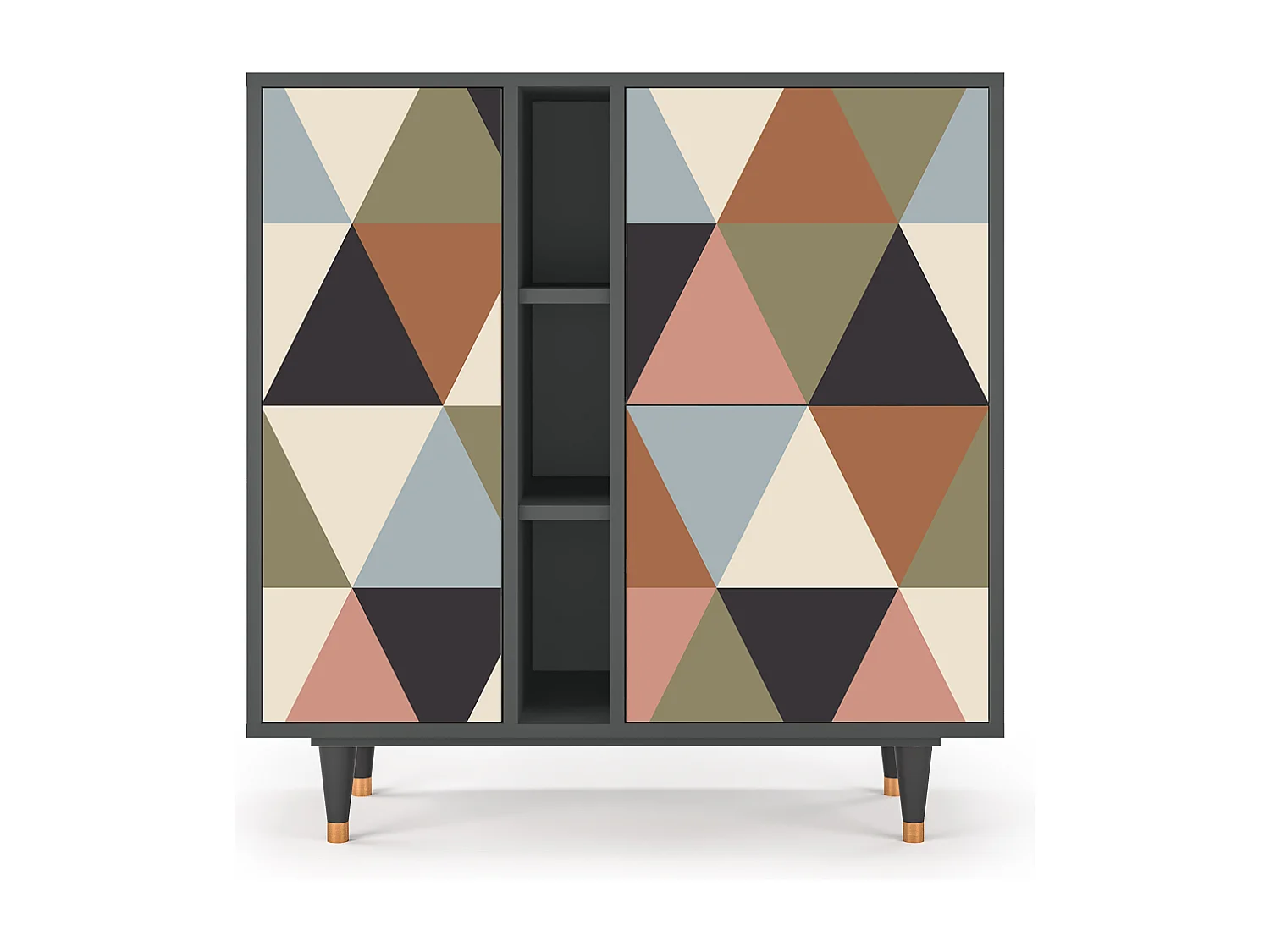 Buffet - 94х96х41 cm - BS5 - Royal Triangles, Anthracite