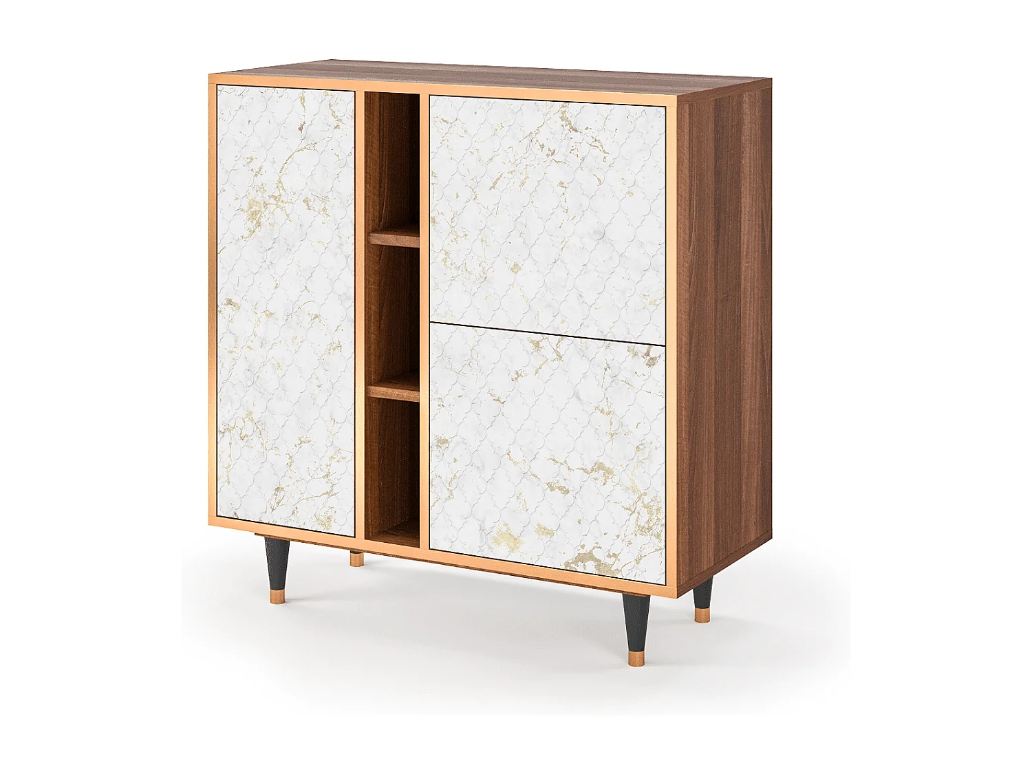 Buffet - 94х96х41 cm - BS5 - Sweet Cotton, Noyer