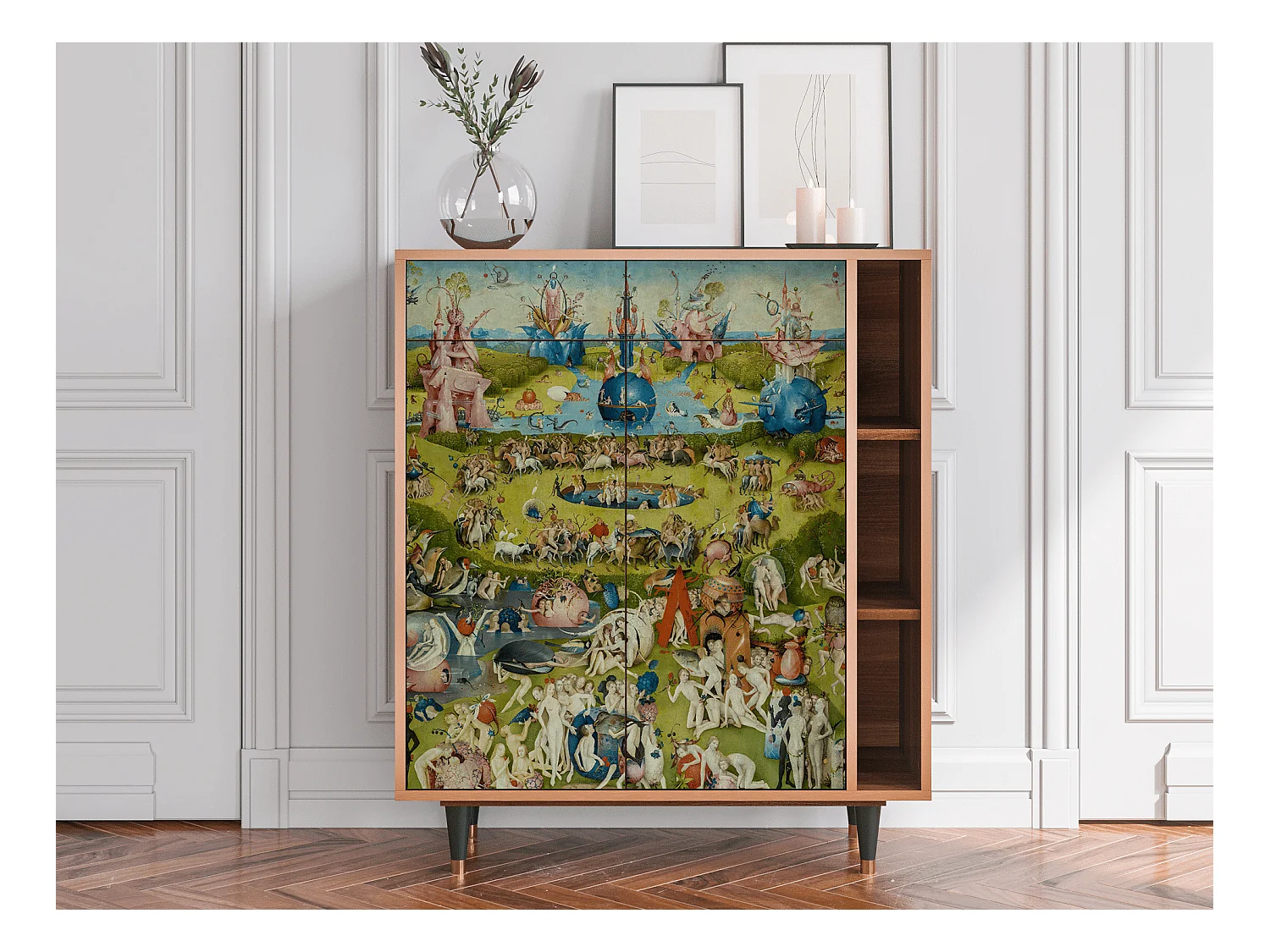 Credenza - 96х110х41 cm - BS6 - The Garden 2 by Bosch, Noce