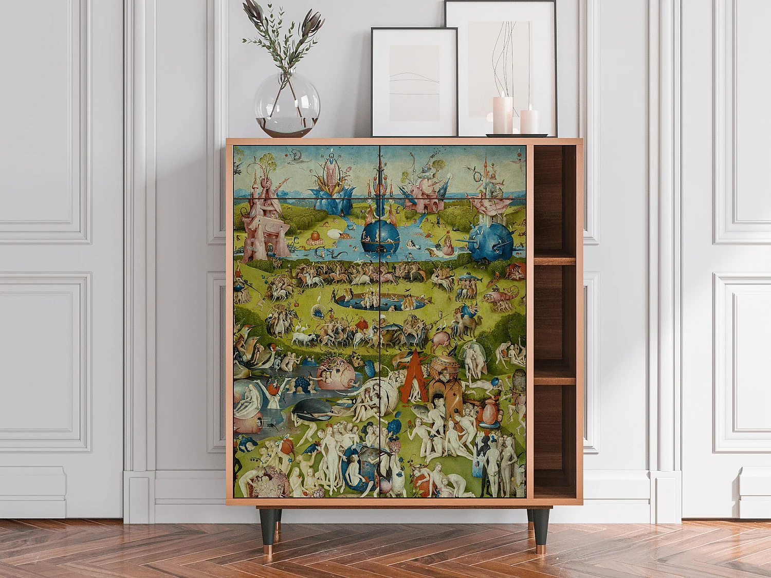 Aparador - 96х110х41 cm - BS6 - The Garden 2 by Bosch, Nogal