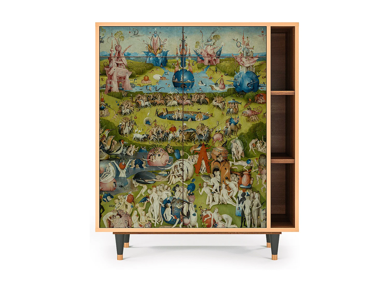 Aparador - 96х110х41 cm - BS6 - The Garden 2 by Bosch, Nogal