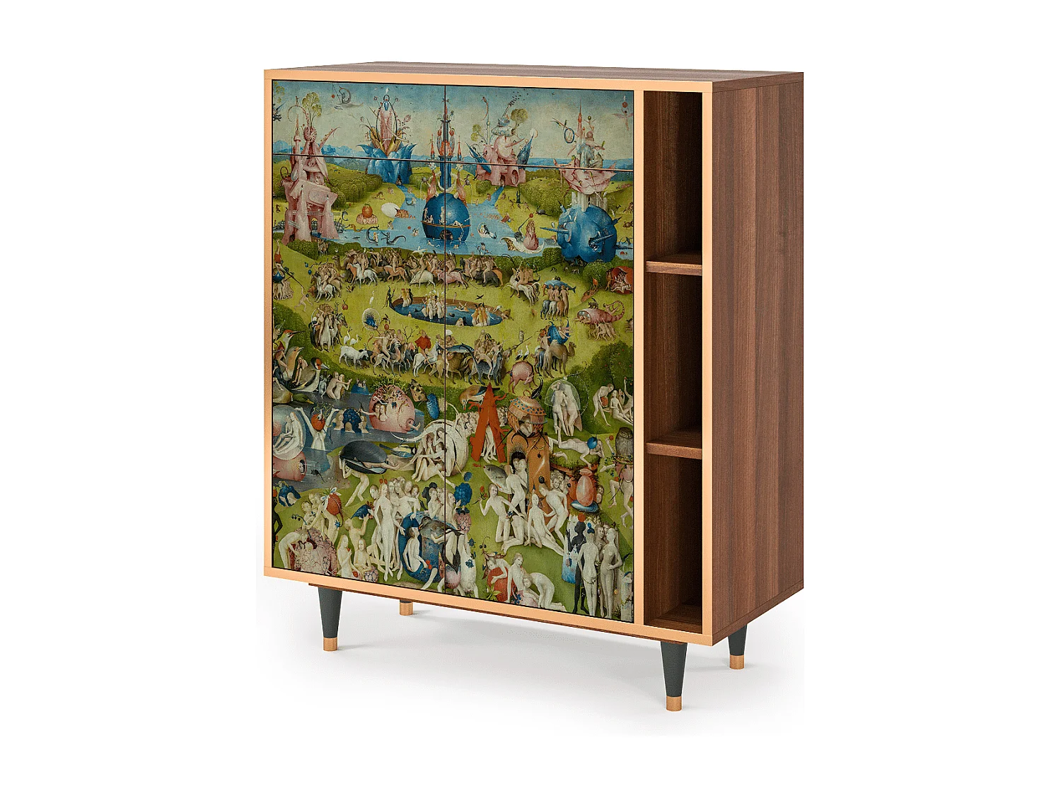 Aparador - 96х110х41 cm - BS6 - The Garden 2 by Bosch, Nogal