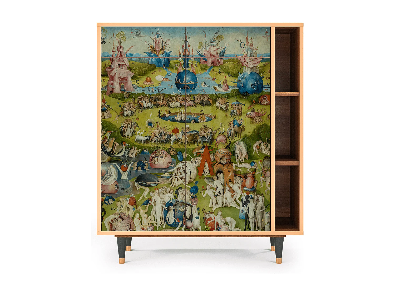 Buffet - 96х110х41 cm - BS6 - The Garden 2 by Bosch, Noyer