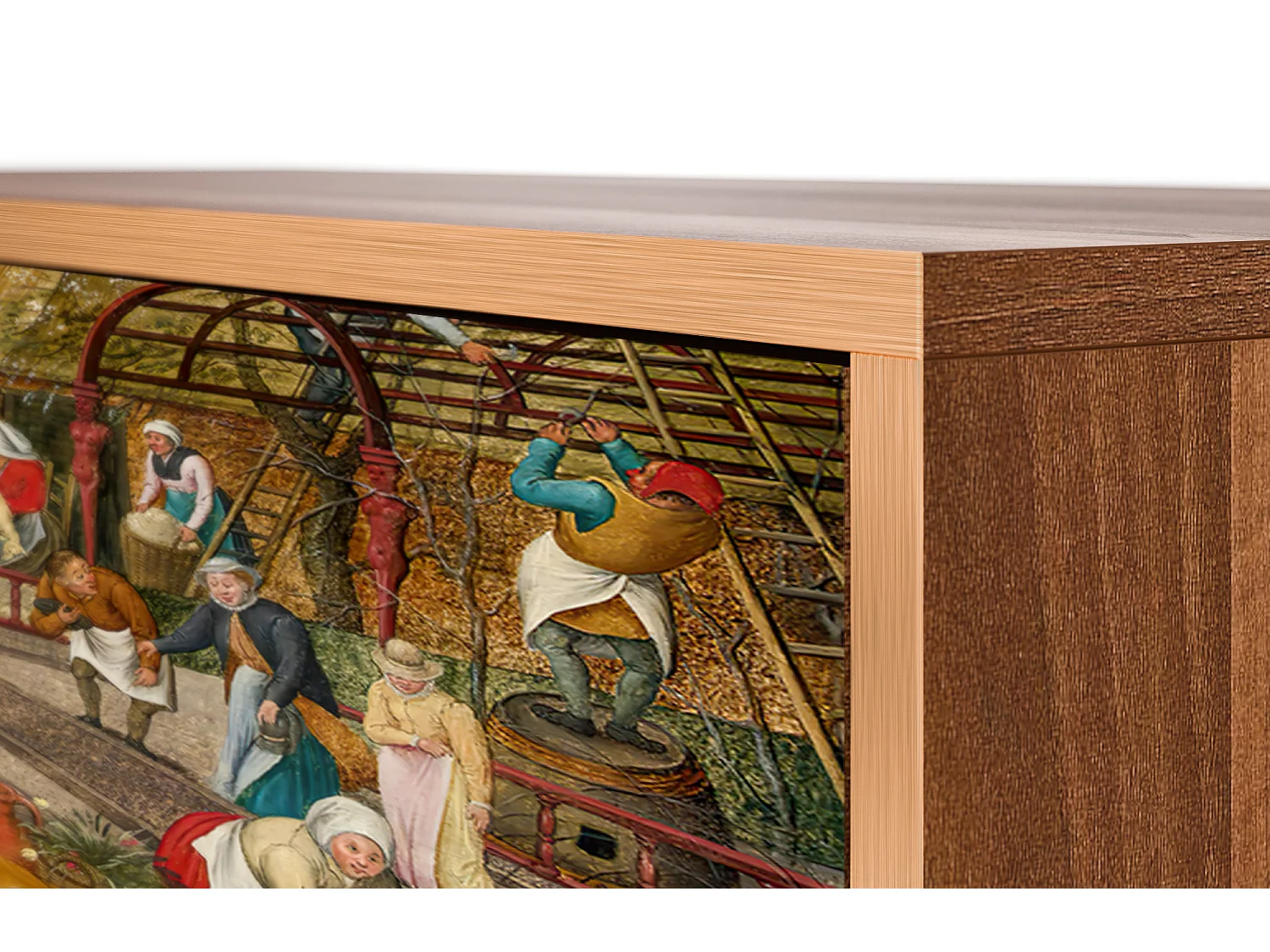 Kredens - 115х84х41 cm - S3 - The Younger - Spring, Orzech