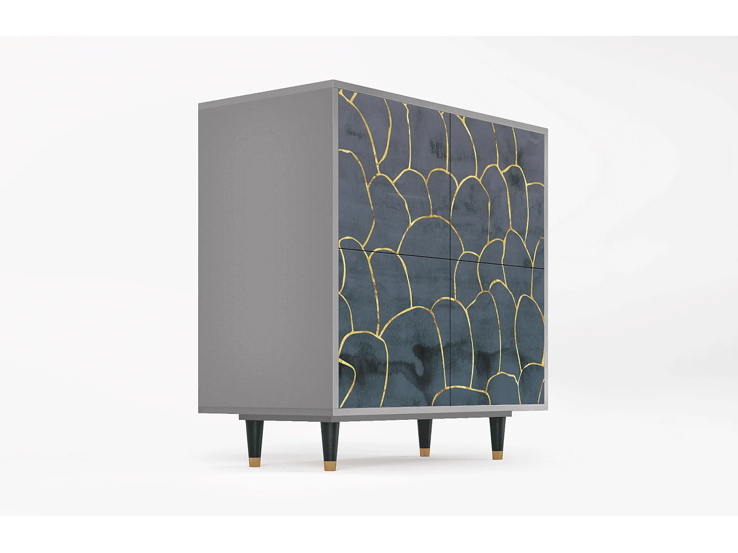 Buffet - 94x96x48 cm - BS3 - Blue Lagoon, Gris