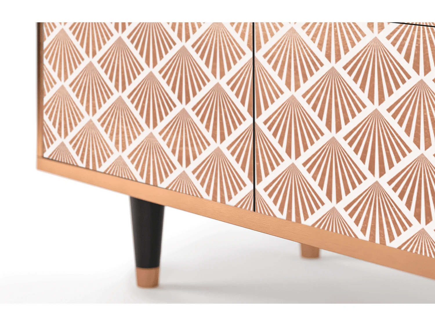 Dressoir - 94x96x48 cm - BS3 - Pastel Sunrise, Walnoot