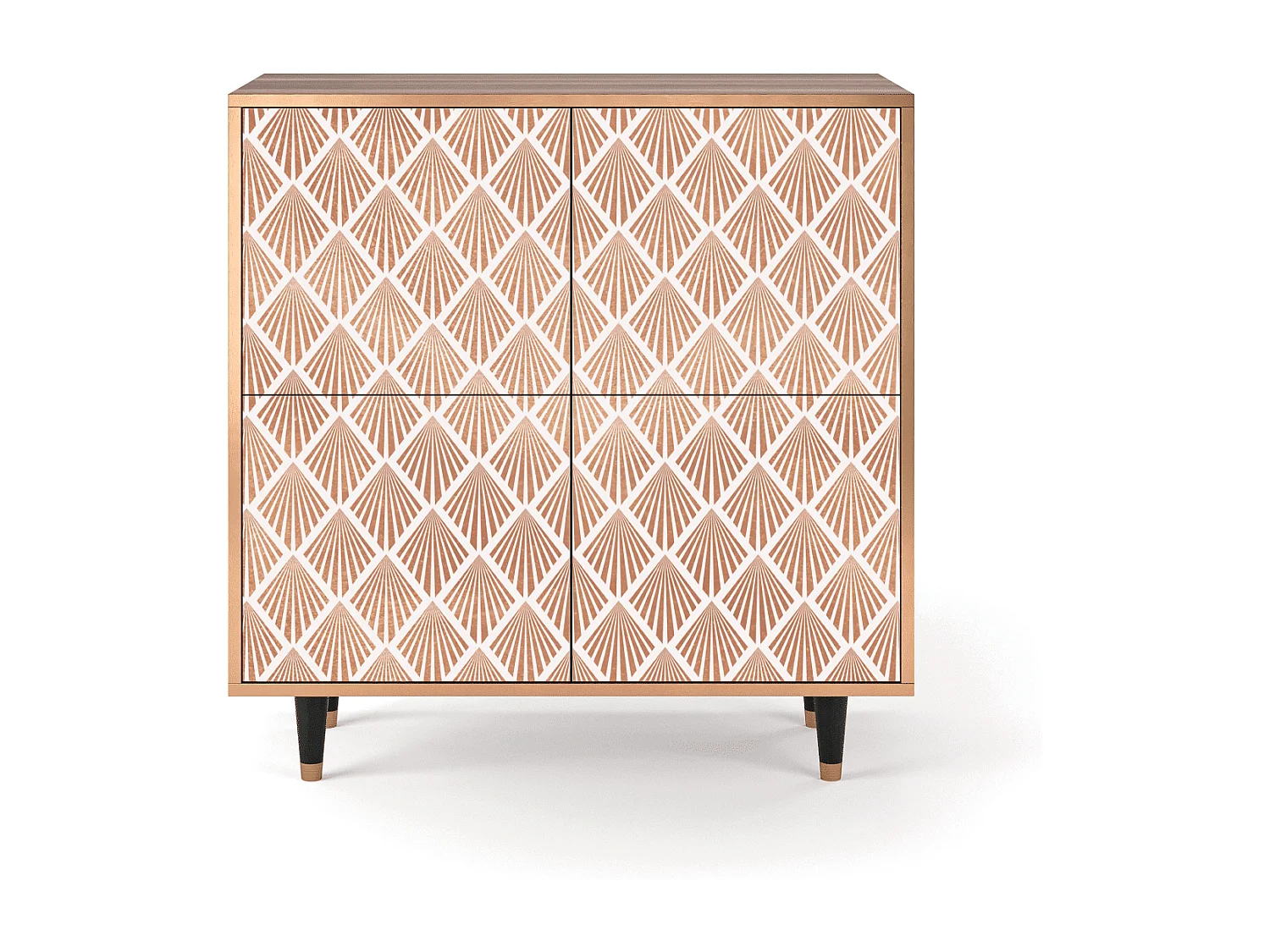 Credenza - 94x96x48 cm - BS3 - Pastel Sunrise, Noce