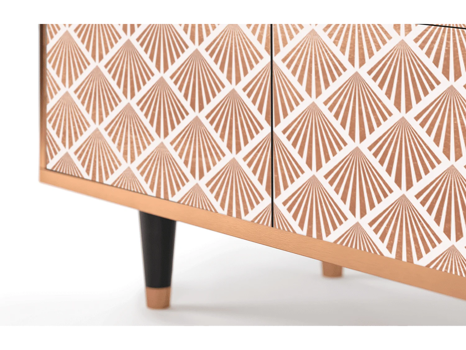 Credenza - 94x96x48 cm - BS3 - Pastel Sunrise, Noce