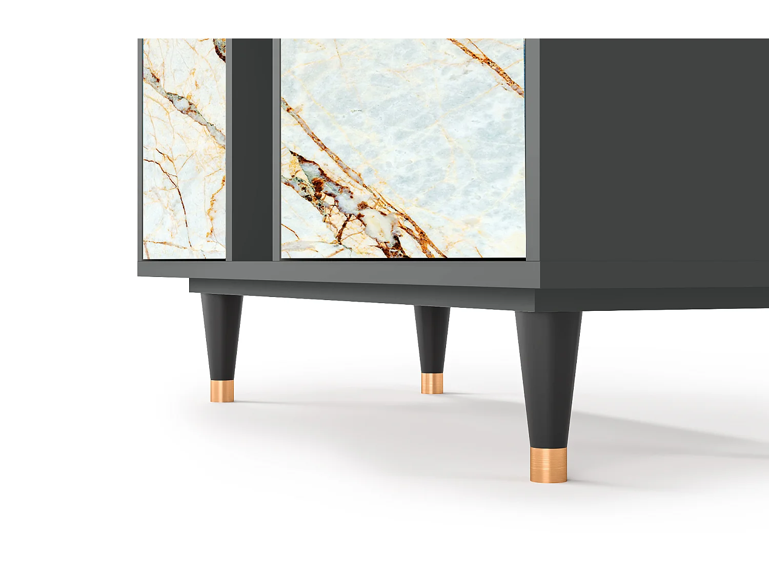 Credenza - 94х96х41 cm - BS5 - Sabbiay Marble, Antracite