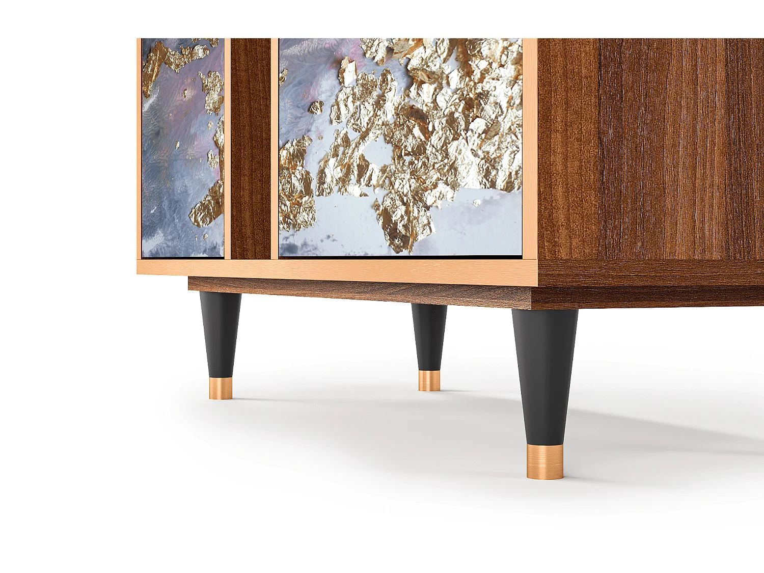 Aparador - 94х96х41 cm - BS5 - Planet Earth, Nogueira