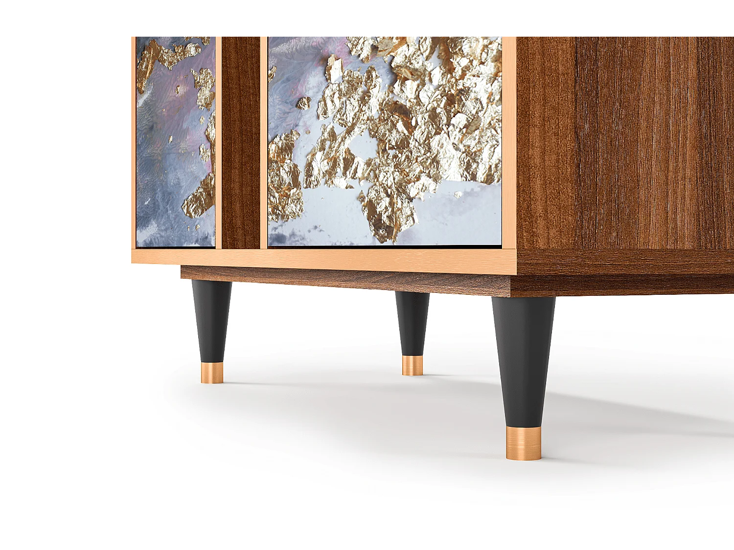 Kredens - 94х96х41 cm - BS5 - Planet Earth, Orzech