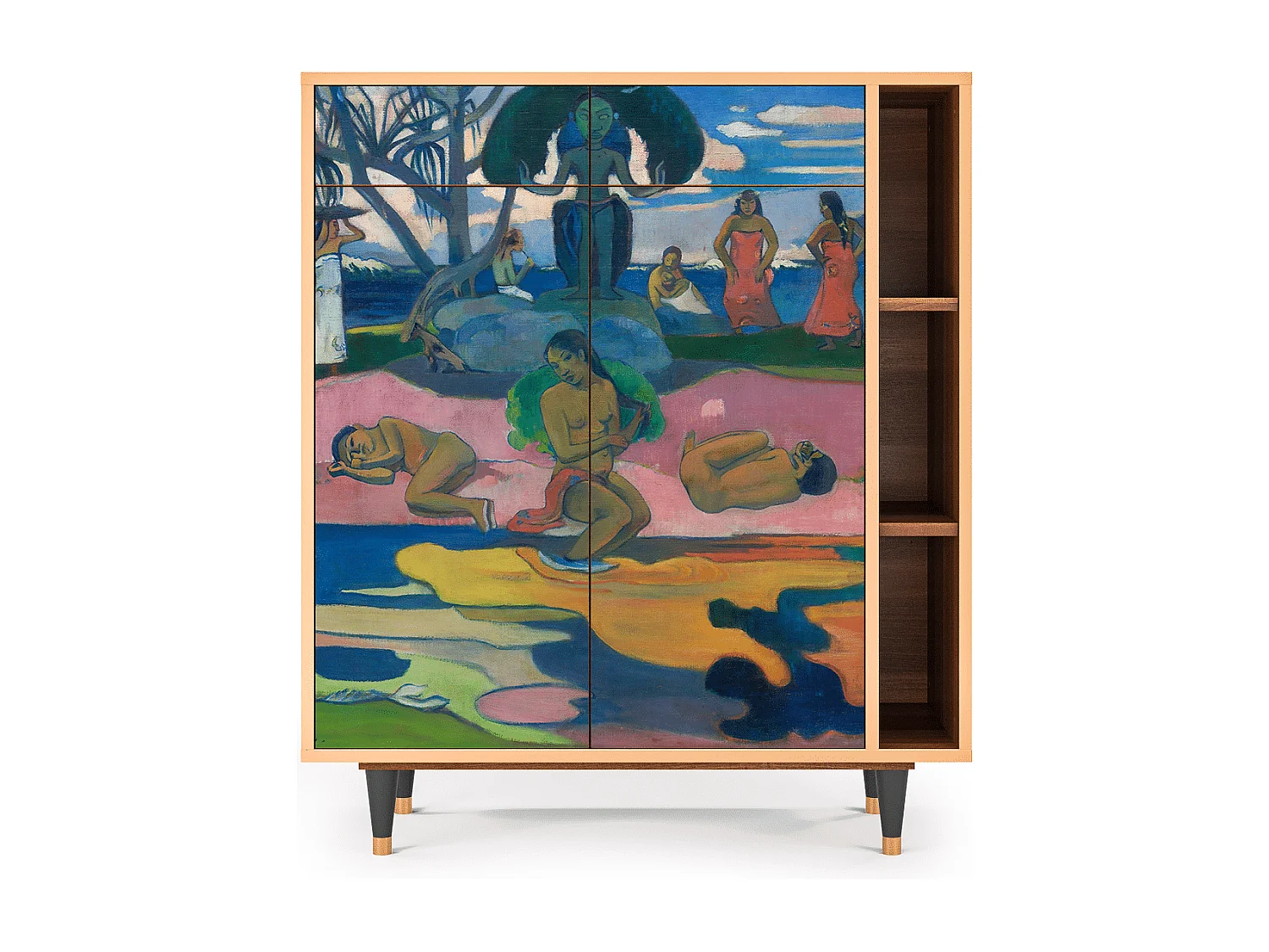Sideboard - 96х110х41 cm - BS6 - Day of the God, Walnuss