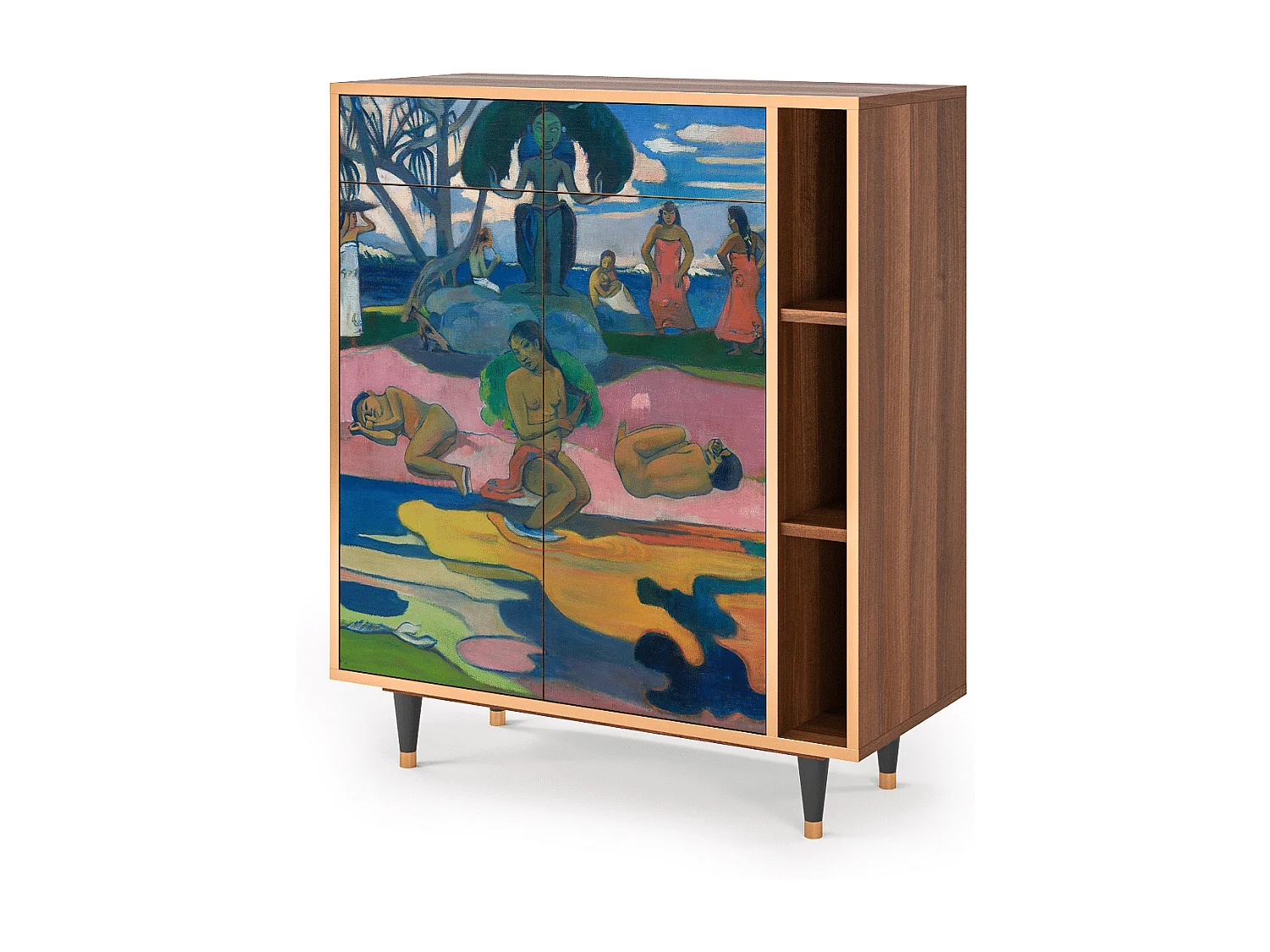 Sideboard - 96х110х41 cm - BS6 - Day of the God, Walnuss