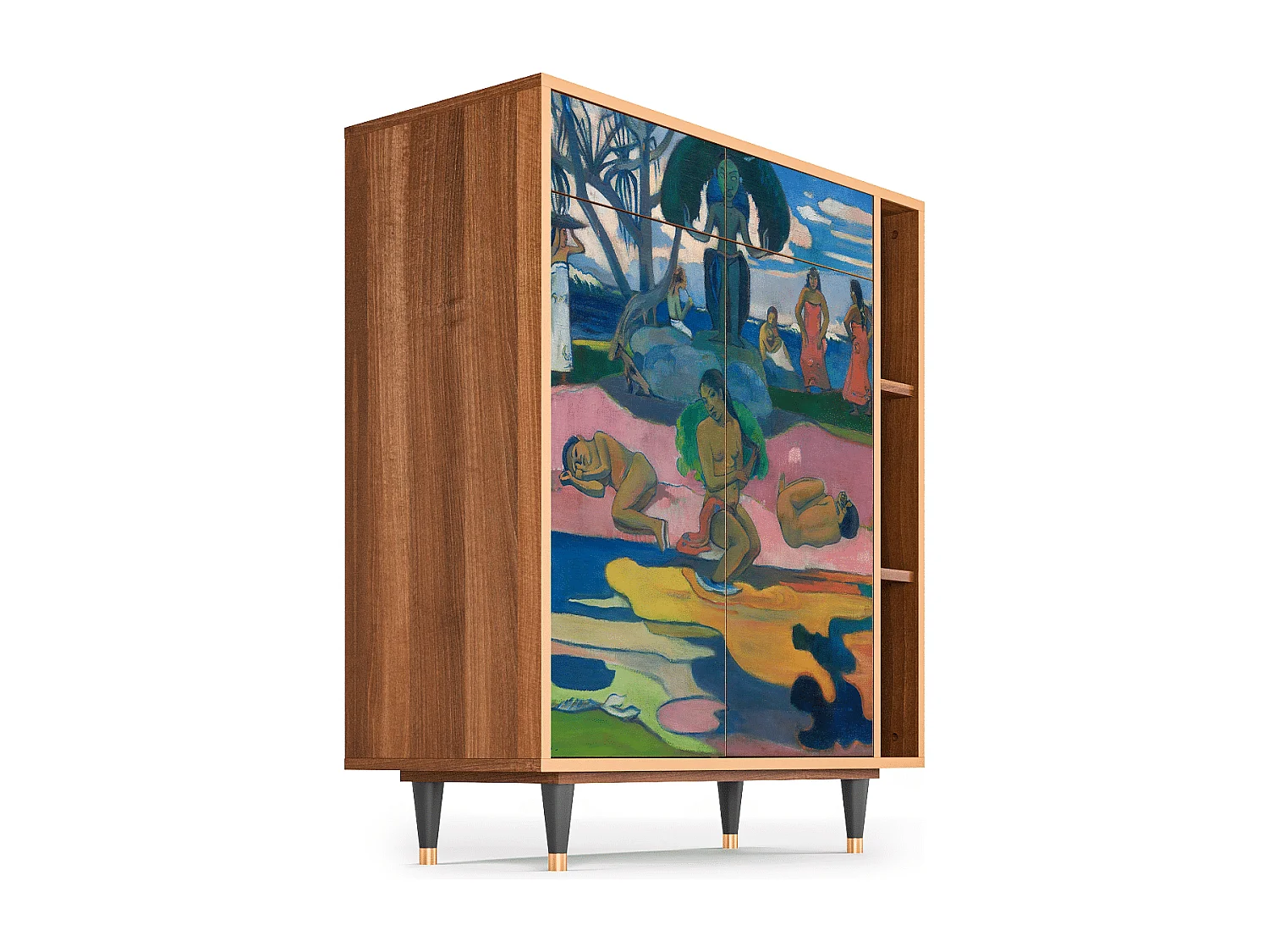 Sideboard - 96х110х41 cm - BS6 - Day of the God, Walnuss