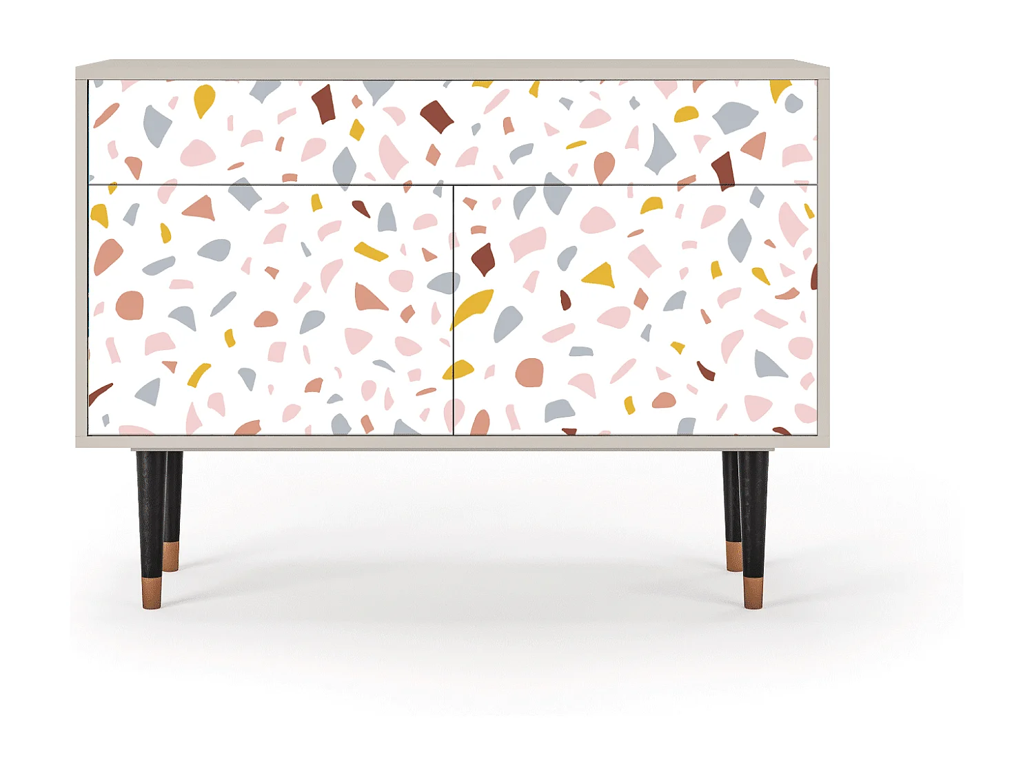 Credenza - 115x85x48 cm - BS4 - Marmelade Cheese, Sabbia