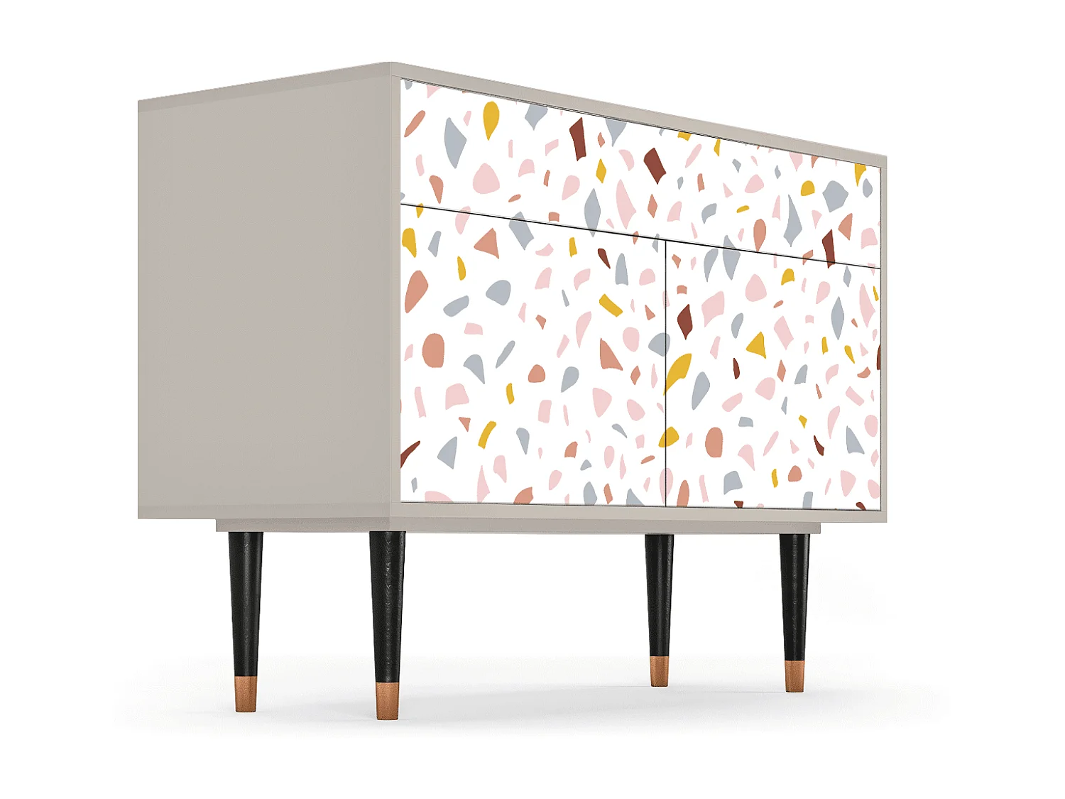 Credenza - 115x85x48 cm - BS4 - Marmelade Cheese, Sabbia