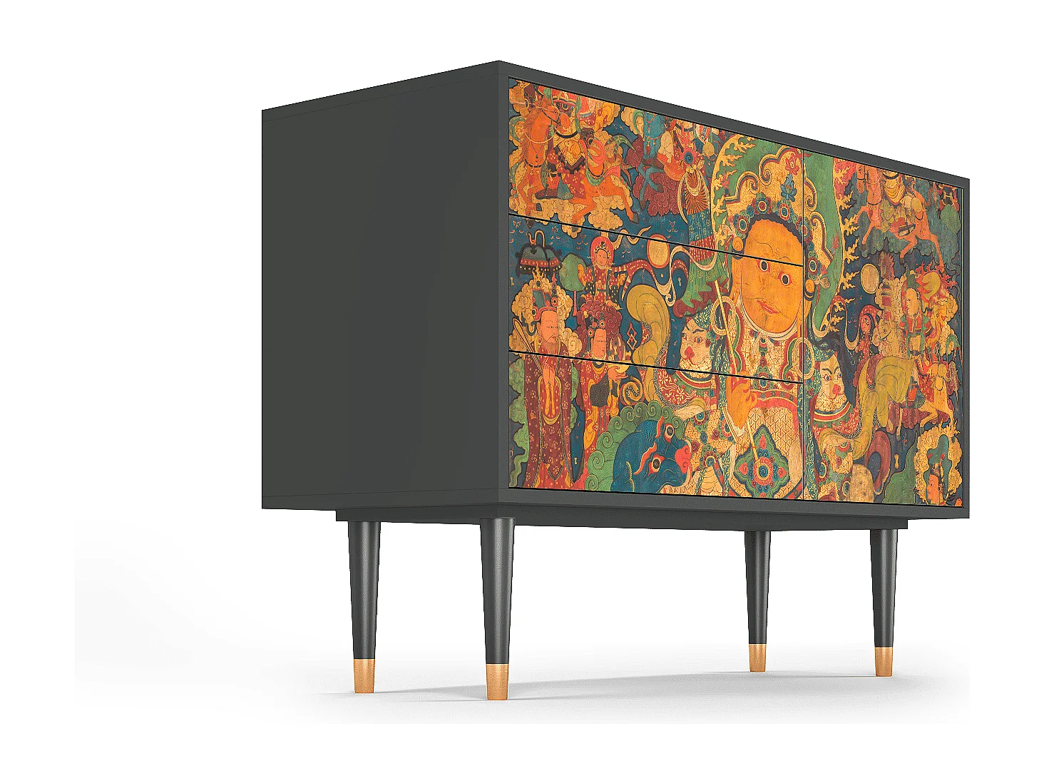 Credenza - 115х84х41 cm - S3 - God by Vaisravana , Antracite