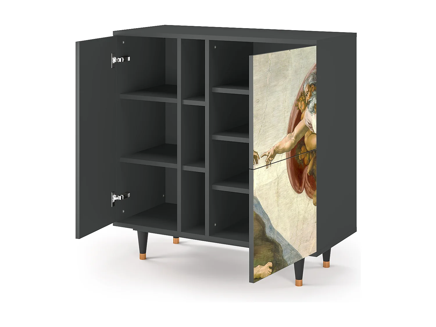 Buffet - 94х96х41 cm - BS5 - The Creation of Adam, Anthracite