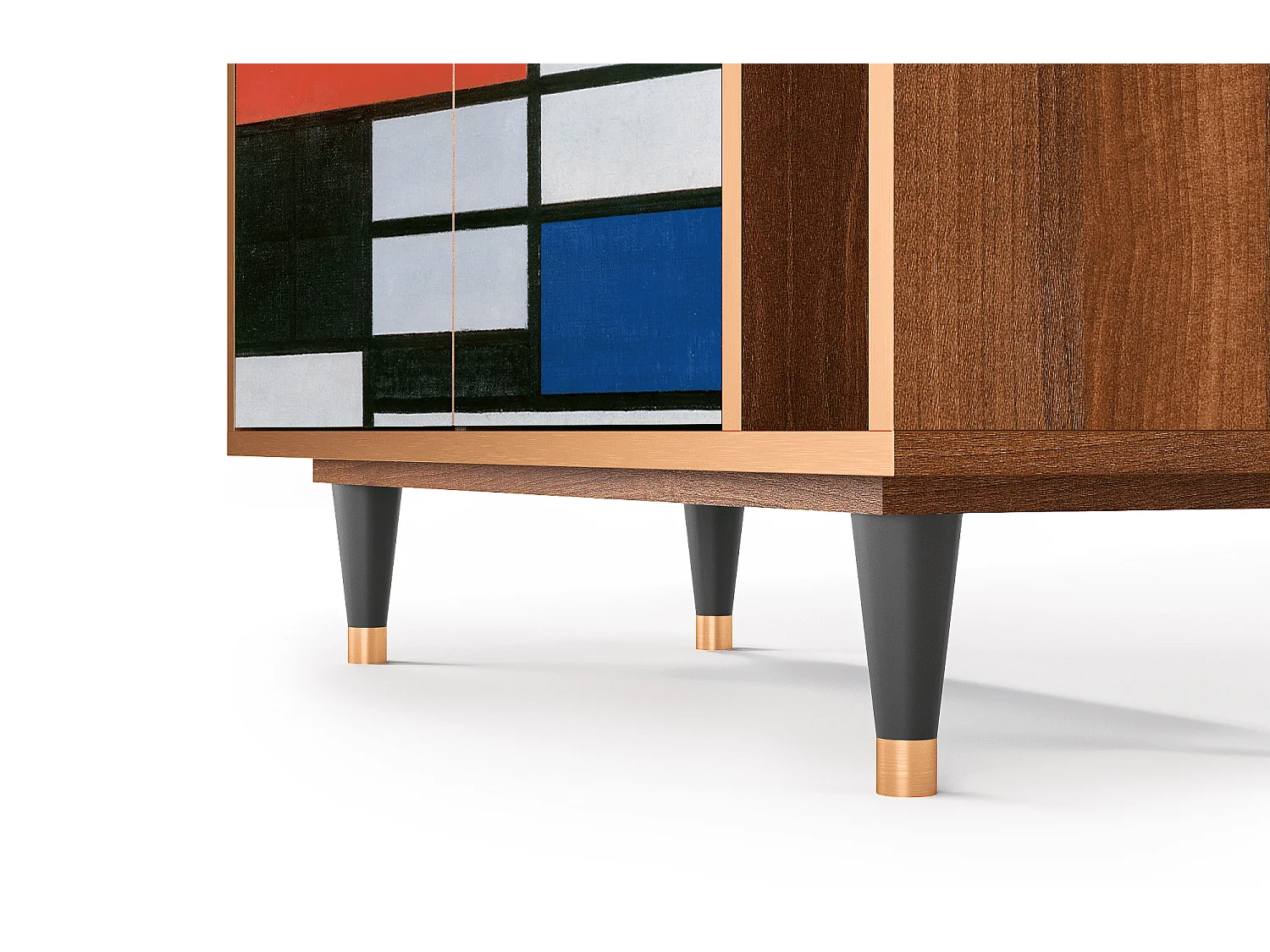 Credenza - 96х110х41 cm - BS6 - Composition, Noce