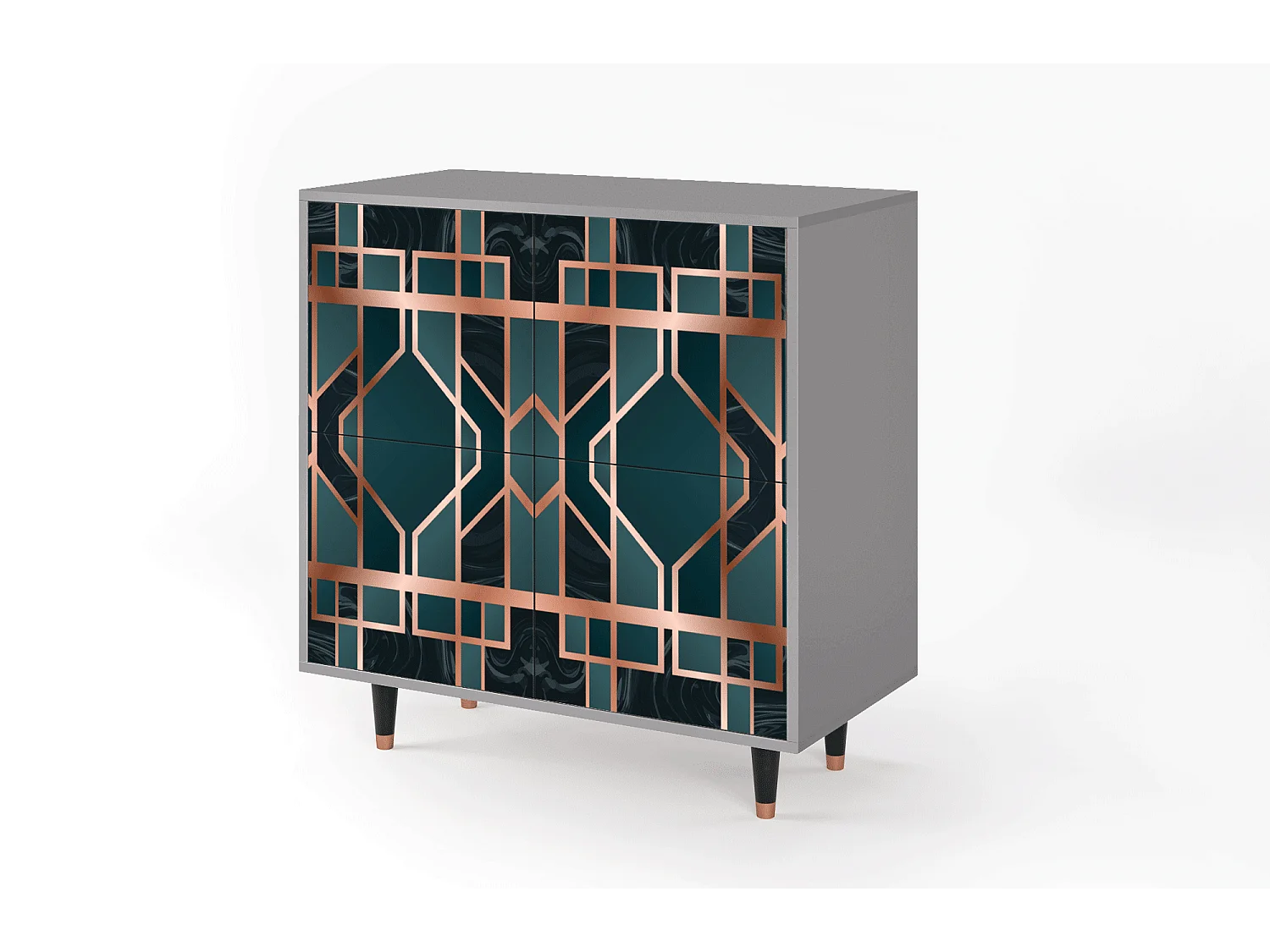 Buffet - 94x96x48 cm - BS3 - Emerald Metro, Gris