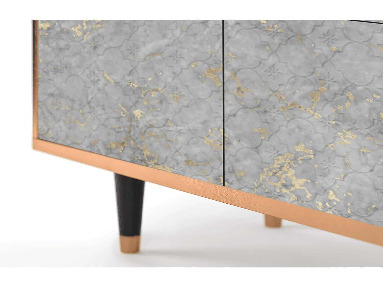 Aparador - 94x96x48 cm - BS3 - Mariana Trench, Nogueira