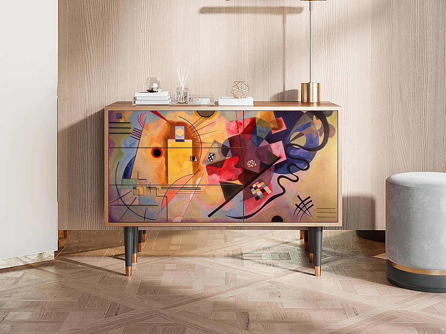 Buffet - 115х84х41 cm - S3 - Modern Art, Noyer