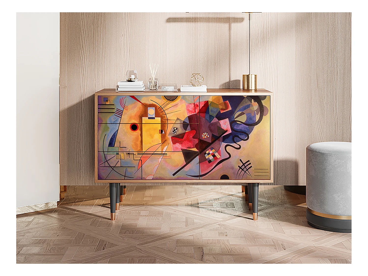 Buffet - 115х84х41 cm - S3 - Modern Art, Noyer