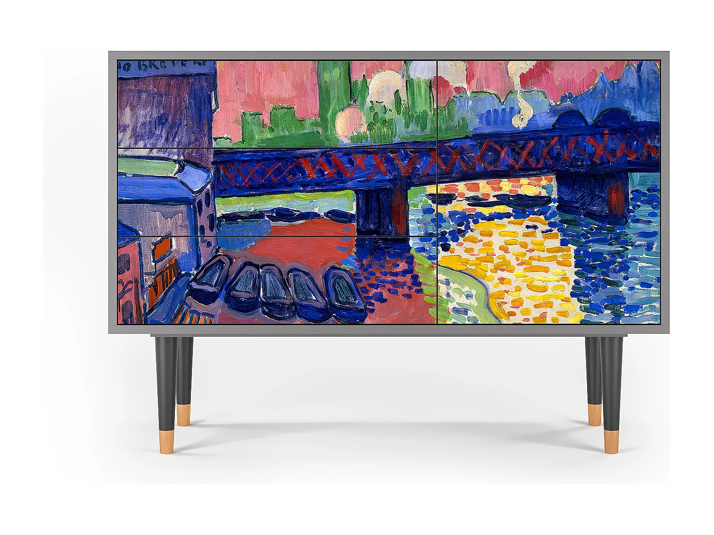 Buffet - 115х84х41 cm - S3 - Charing Cross Bridge, Gris