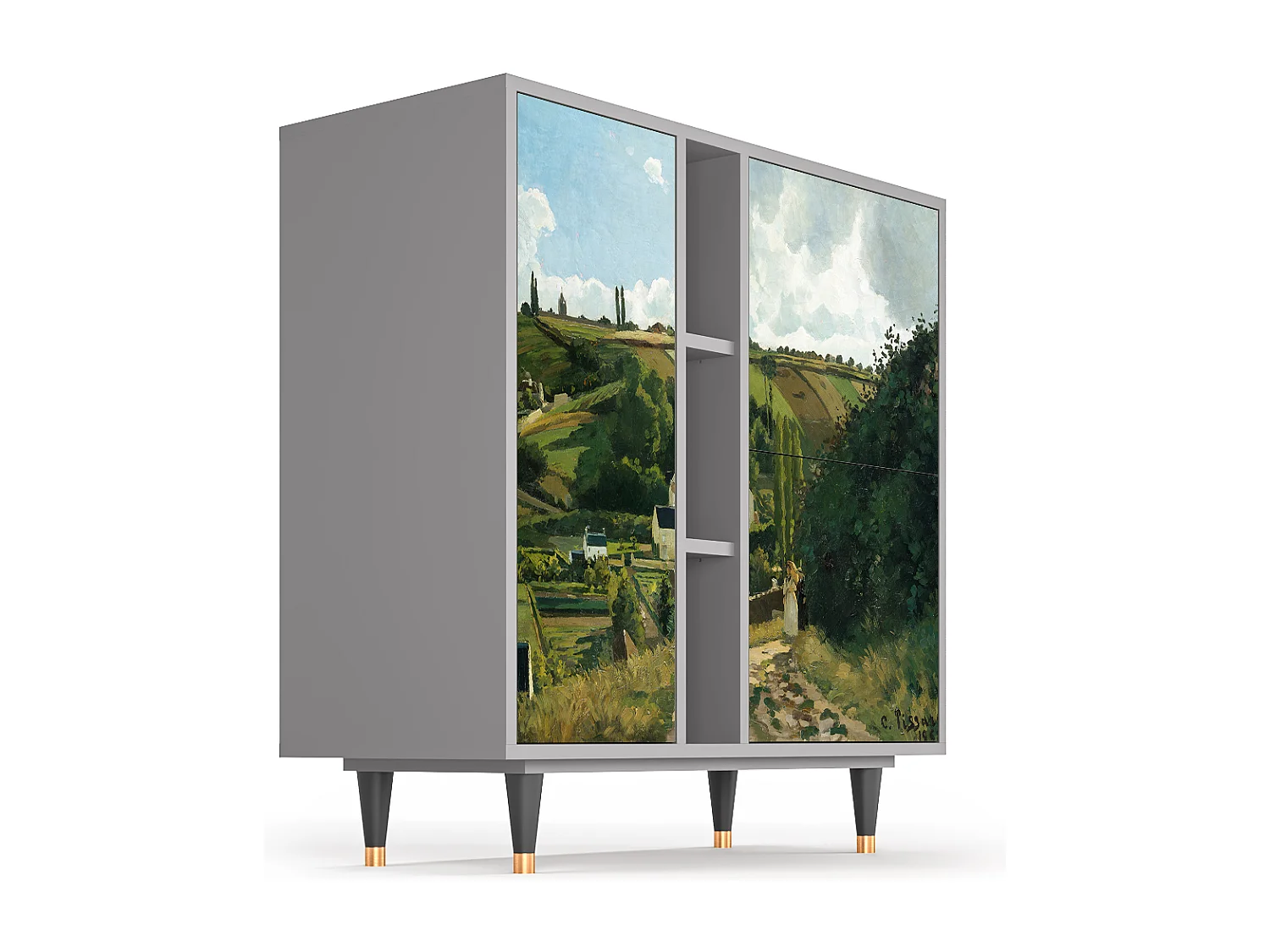 Buffet - 94х96х41 cm - BS5 - Jalais Hill by Pissarro, Gris