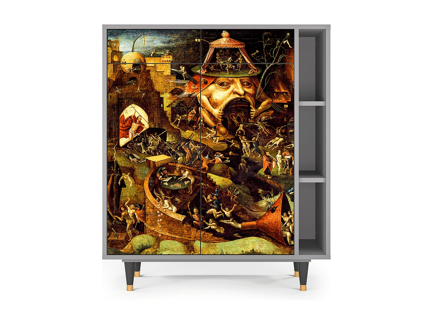 Buffet - 96х110х41 cm - BS6 - Christ in Limbo, Gris