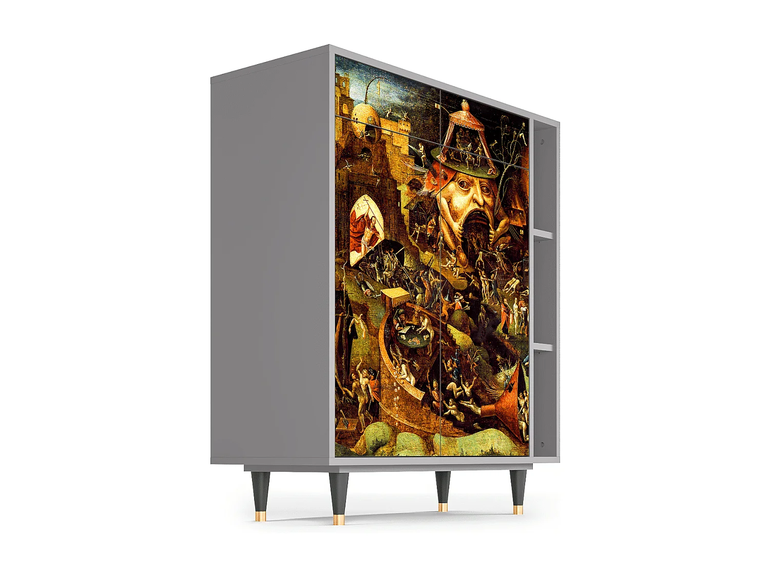 Buffet - 96х110х41 cm - BS6 - Christ in Limbo, Gris