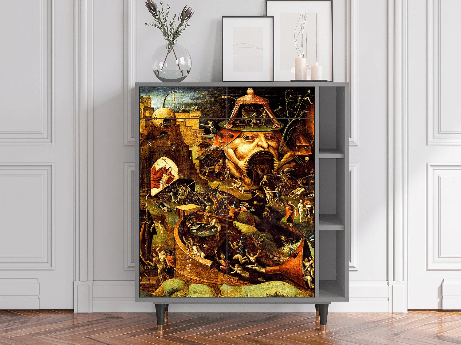 Buffet - 96х110х41 cm - BS6 - Christ in Limbo, Gris