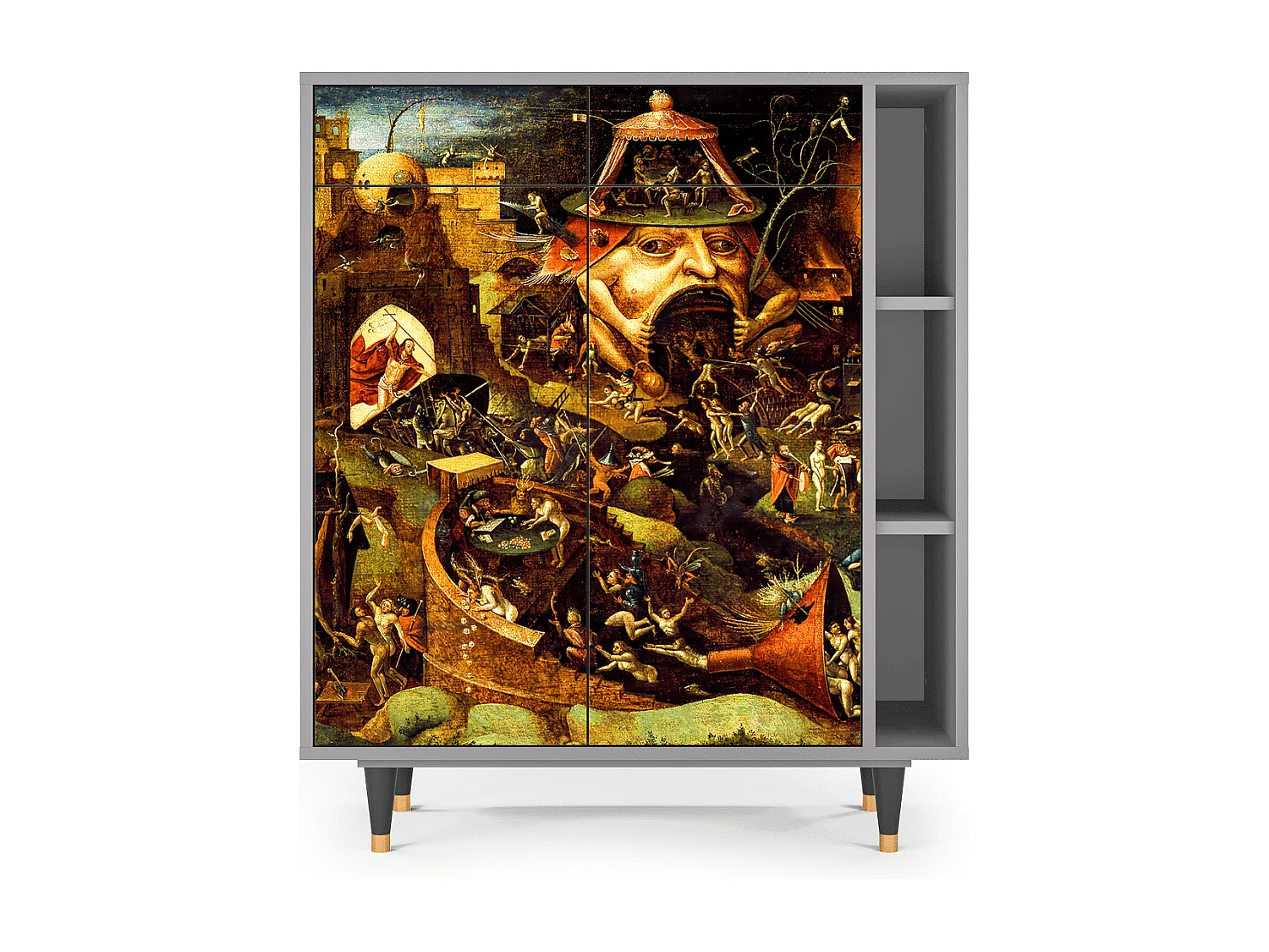 Buffet - 96х110х41 cm - BS6 - Christ in Limbo, Gris