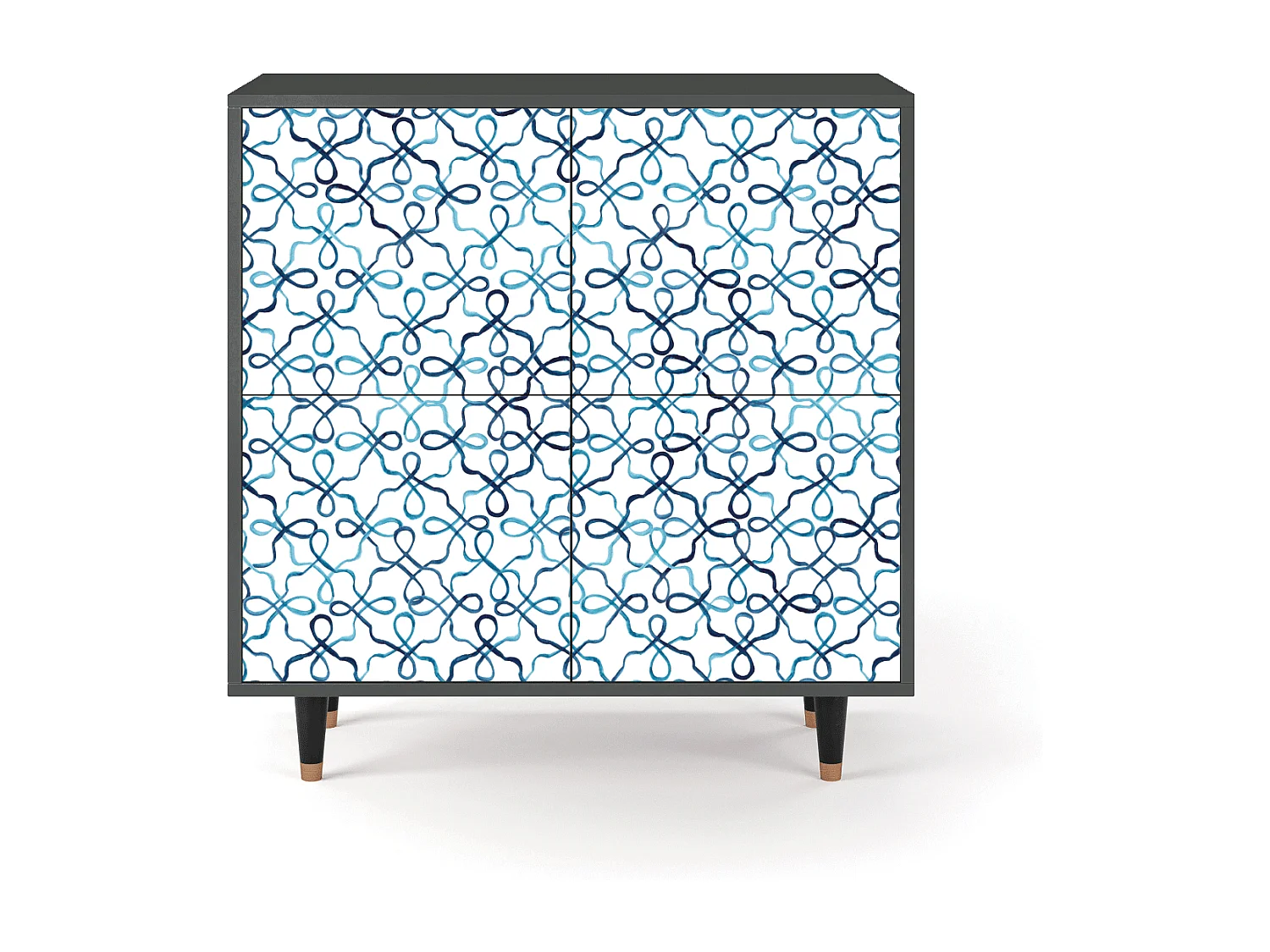 Buffet - 94x96x48 cm - BS3 - Marine Strings, Anthracite