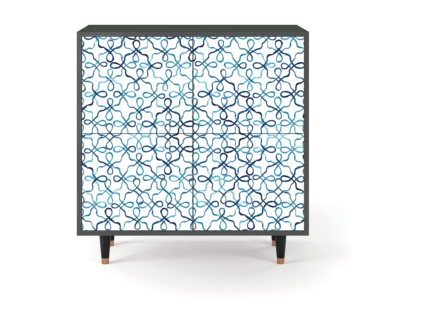 Dressoir - 94x96x48 cm - BS3 - Marine Strings, Antraciet