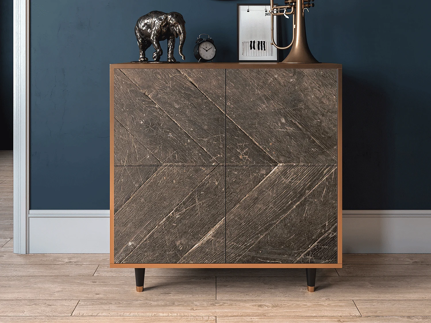 Dressoir - 94x96x48 cm - BS3 - Wise Tree, Walnoot