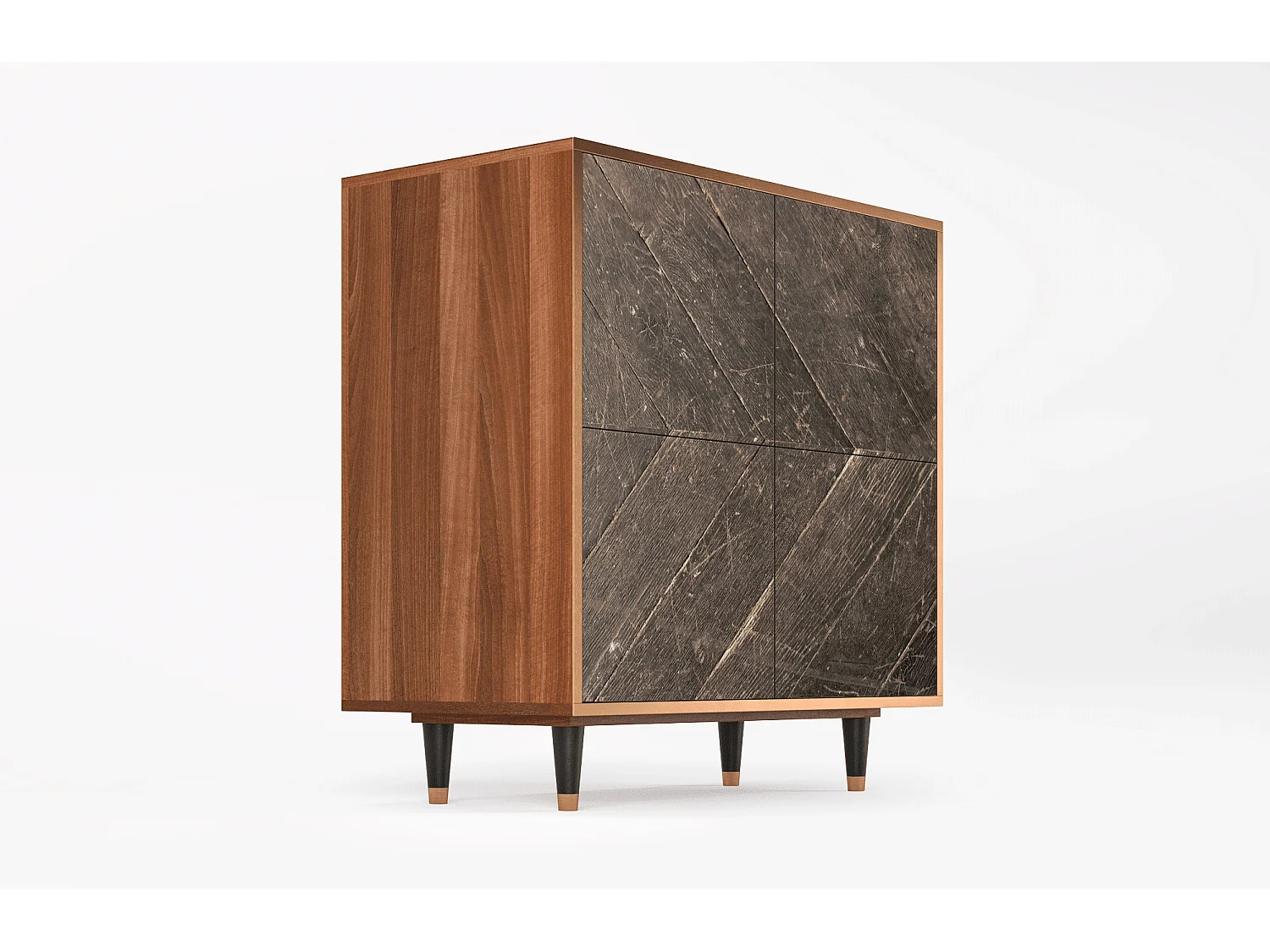 Dressoir - 94x96x48 cm - BS3 - Wise Tree, Walnoot