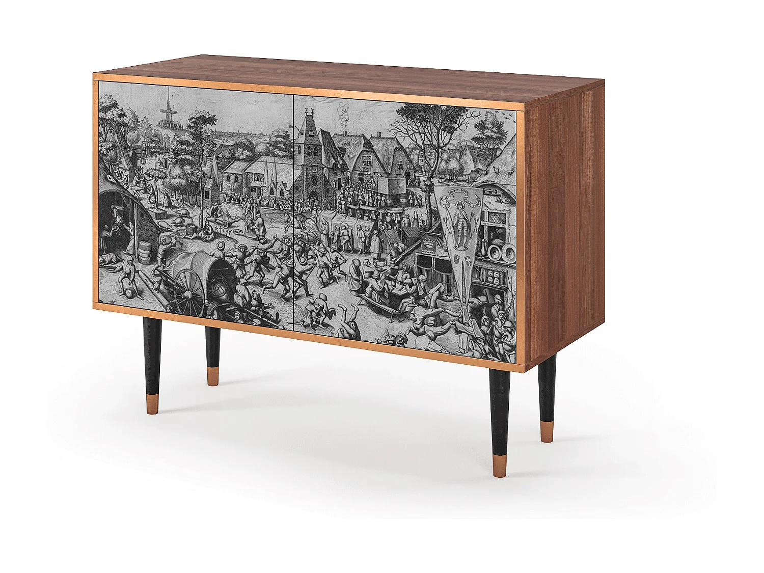 Aparador - 115x85x48 cm - BS4 - The Festival of Saint, Nogal