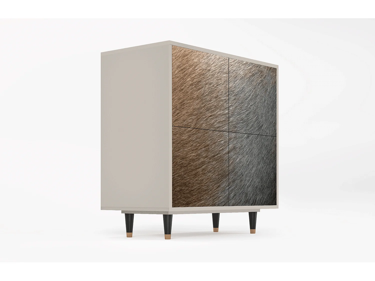 Buffet - 94x96x48 cm - BS3 - Peanut Hair, Sable