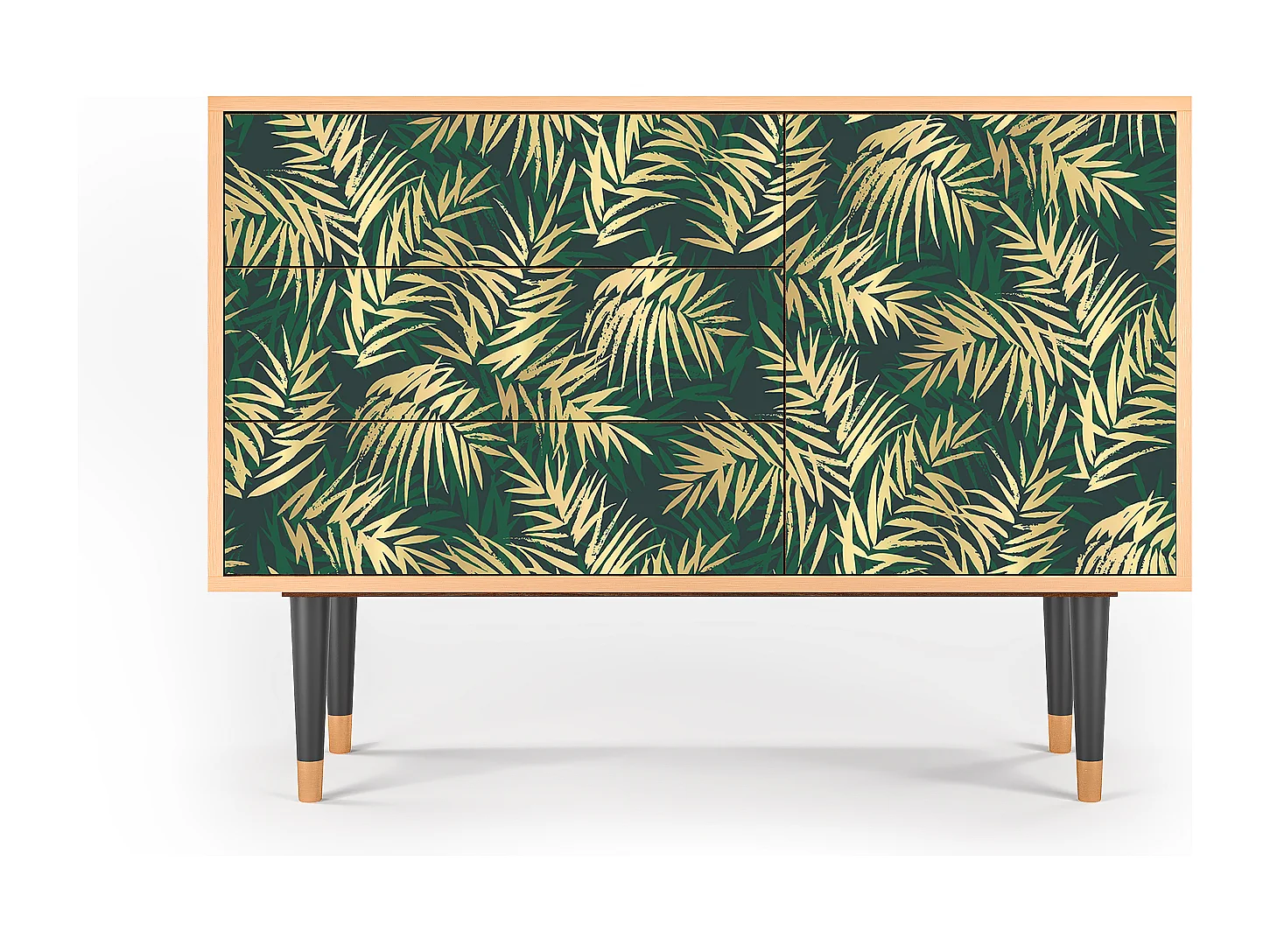 Credenza - 115х84х41 cm - S3 - Sunny Palm Tree, Noce