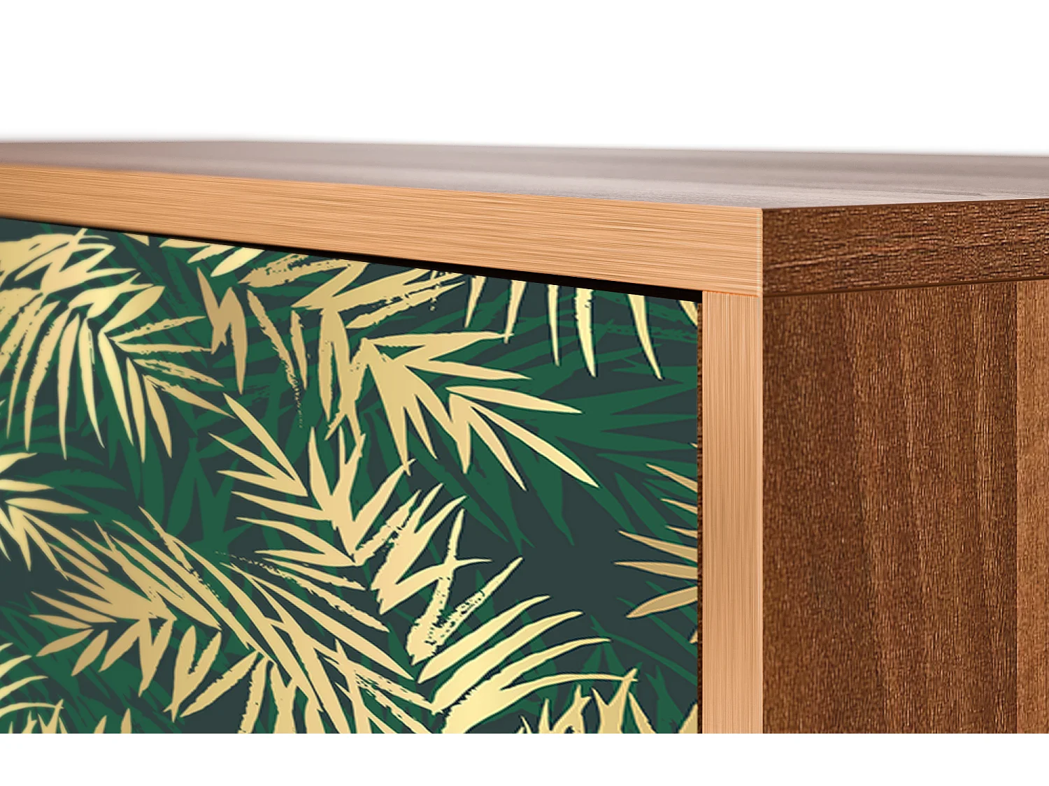 Credenza - 115х84х41 cm - S3 - Sunny Palm Tree, Noce