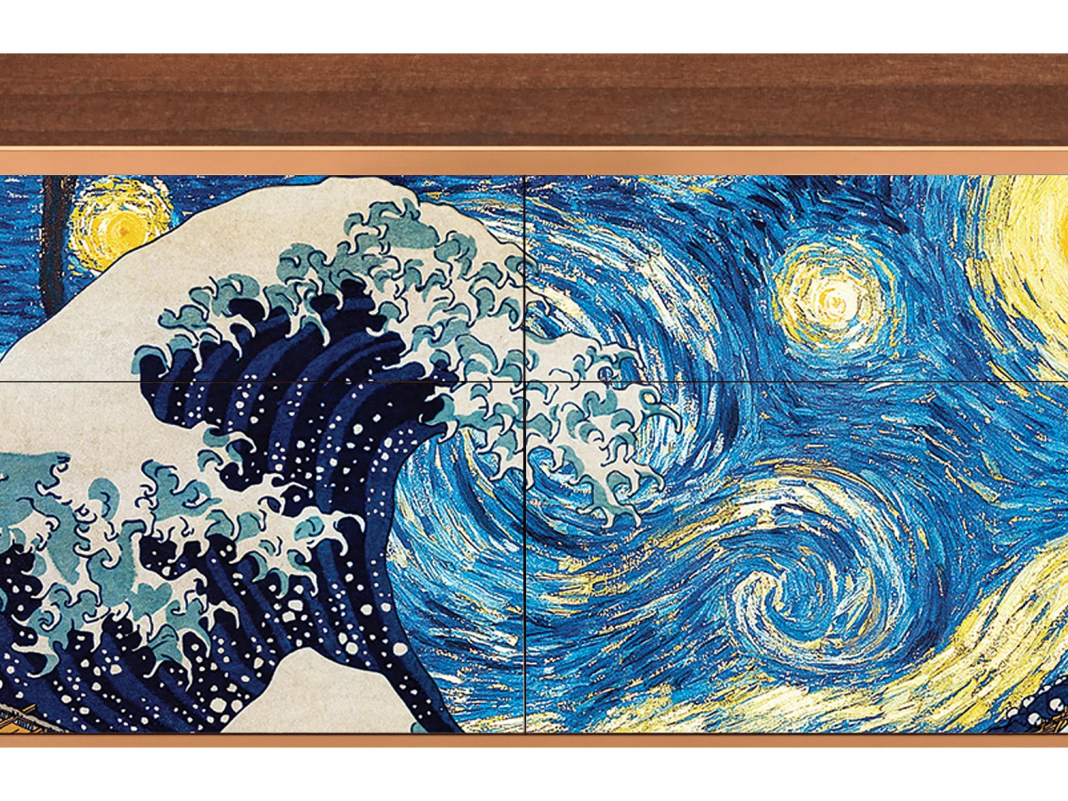 Buffet - 115x85x48 cm - BS4 - Great Wave, Noyer