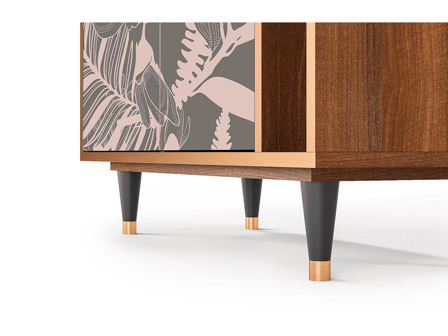 Buffet - 96х110х41 cm - BS6 - Issabelline Flower, Noyer