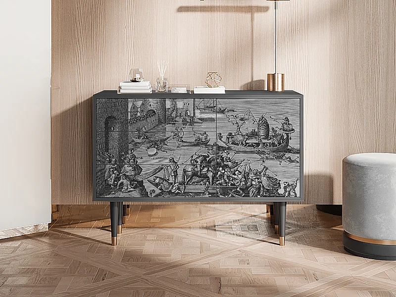 Buffet - 115х84х41 cm - S3 - Saint Martin, Anthracite